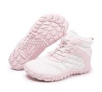 Bottes d'hiver pour femme - Bottes de neige en peluche - Manteau de pluie chaud - Chaussures d'extérieur en tissu pour hommes et femmes - Bottes décontractées à la mode avec semelles épaisses