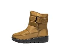 Bottes d'hiver pour femme - Doublées - Bottes de neige pour homme - Imperméables - Pieds larges - Chaussures de randonnée basses - Chaussures de neige orthopédiques - Chaussures de loisirs