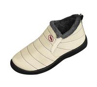 Bottes d'hiver pour femmes avec doublure en polaire chaude, bottes neige pour femmes, confortables, à enfiler, imperméables, bottines d'extérieur avec semelle antidérapante, chaussures décontractées