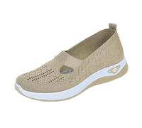 Bottes d'hiver pour garçon | Chaussures de marche en mousse Slip-on | Baskets Slip-on avec support pour arc plantaire Chaussures orthopédiques pour femmes Chaussures de confort d'hiver, kaki foncé, 43
