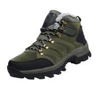 Bottes d'hiver pour homme - Bottes de randonnée chaudes - Taille L | Tailles - Bottes de travail robustes avec lacets - Chaussures de loisirs vintage - Bottes classiques pour homme