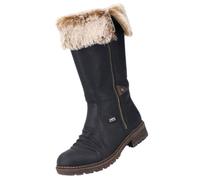 Rieker Femme Bottes Z4751, Dame Bottes d'hiver,Hydrofuge,riekerTEX,Chaud,imperméable,tex,Bottes d'hiver,fourré,Noir (Schwarz / 00),38 EU / 5 UK
