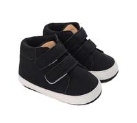 Bottes d'hiver souples pour nouveau-nés et nourrissons jusqu'à 12 mois chaussures bébé garçon fille avec semelle confortable pour pas (Black, 17-24 Months)