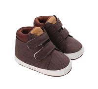 Bottes d'hiver souples pour nouveau-nés et nourrissons jusqu'à un an chaussures confortables mi-saison garçons filles (Coffee, 17-24 Months)
