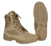 Bottes d'insertion MFH Cordura cuir trekking bottes d'extérieur hommes imperm...