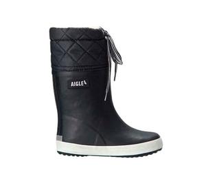 Bottes doublées enfant Aigle Giboulee 2 Rouge/Blanc 38