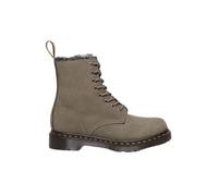 Bottes Dr Martens 1460 Serena en cuir gris pour femme - résistantes à l'eau et isolantes 36