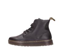 Bottes Dr. Martens Amphibian 100 en cuir pour homme - Noir - Lacets - Hauteur de tige moyenne 45