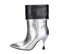 Bottes Emanuelle Vee Argent Argento Chiari e Naturali 38