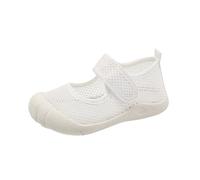 Bottes en caoutchouc - Chaussures en maille - Anti-coups de pied - Pour fille - Couleur unie - Chaussures de plage - Sandales 44, Blanc., 23.5 EU