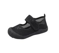 Bottes en caoutchouc - Chaussures en maille - Anti-coups de pied - Pour fille - Couleur unie - Chaussures de plage - Sandales 44, Noir , 30.5 EU