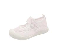 Bottes en caoutchouc - Chaussures en maille - Anti-coups de pied - Pour fille - Couleur unie - Chaussures de plage - Sandales 44, Rose, 19 EU