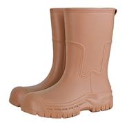 Bottes en caoutchouc Danmen longues pieds nus - Bottes en caoutchouc EVA - Bottes de pluie pour adulte - Bottes de pluie pour adultes - Pour le jardinage, l'agriculture, la pêche, kaki, 38 EU
