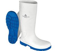Bottes en caoutchouc de sécurité S4 Delta Plus KEMISS4BC blanches pointure 43