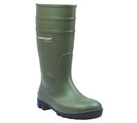 Bottes en caoutchouc de sécurité S5 Dunlop Protomastor vertes pointure 43