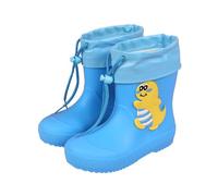 Bottes en caoutchouc doublées pour enfant - Imperméables - Coupe-vent - Antidérapantes - Design mignon - Avec imprimé de dessin animé - Respirantes - Tailles confortables - Bottes de neige
