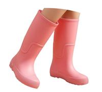 Bottes en Caoutchouc élégantes avec Un Design épuré Montantes Jusqu'au Genou, idéales pour Les activités de Plein air par Tous Les Temps. (40)