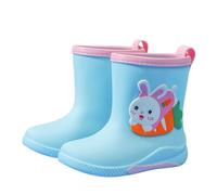 Bottes en Caoutchouc Enfants Antidérapant Imperméable Chaussures de Pluie Tendance pour l'extérieur Légères Et Flexibles Convient la Saison des pluies