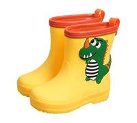 Bottes en caoutchouc enfants Bottines Impérmeables de pluie tendance pour l'extérieur Dessin Animé d'animaux Mignons Légères Et Flexibles Convient la saison des pluies