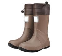 Bottes en Caoutchouc Enfants Galoches Imperméables Résistant Semelle Antidérapante Bottines Fille avec Sympathique Imprimé antidérapant imperméable Matériau PVC Détails Réfléchissants pour Garçons et