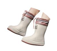 Bottes en caoutchouc enfants Imperméables et Légères Bottines Résistant Semelle Antidérapante l'extérieur Style Simple Matériau PVC Détails Réfléchissants pour Garçons Filles