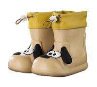 Bottes en caoutchouc enfants Mixte Enfant Rainyday Botte de Pluie tendance pour Bottines Fille Avec Sympathique Imprimé Dessin Animé d'animaux Mignons Style Convient la saison des pluies