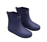 Bottes en caoutchouc extra larges pour homme - Extra larges - mi-hautes - Unisexe - Pour le jardinage, l'agriculture, la pêche - Antidérapantes - Décontractées - Mi-hautes - Courtes - Imperméables