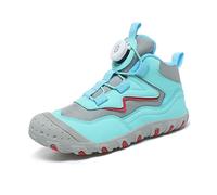Bottes en Caoutchouc imperméables pour Enfants Chaussures Wellies Couleur Unie de Pluie très légères Mousse EVA Wellington avec Semelles Paisses Chaudes antidérapantes Galoches Semelle Antidérapante