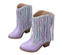 Bottes en Caoutchouc imperméables pour Enfants Mixte Enfant de Neige Couleur Unie Pluie très légères Mousse EVA garçons et Filles Galoches Semelle Antidérapante