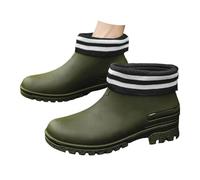 Bottes en caoutchouc imperméables pour homme et femme - Antidérapantes - Respirantes - Bottes de pluie tendance - Bottes en caoutchouc - Automne - Hiver - Bottes de jardin - Bottes en caoutchouc