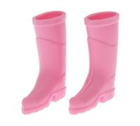 Bottes en caoutchouc miniatures - Rose - 2,6 x 3,5 cm - 2 pcs