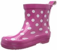 Bottes en Caoutchouc - PLAYSHOES - 180358 - Mixte Enfant - Basse - Points Roses - Plat 29