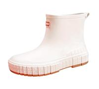 Bottes en Caoutchouc pour Homme et Femme Bottine Imperméables Confort Montante Unisexes Courtes Cheville Antidérapant Rembourrage EVA Protective Footwear Dull