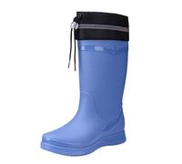 Bottes en Caoutchouc pour Homme et Femme Extérieur Imperméable l'eau Chaussures de Sécurité Imperméables légantes Pluie Antidérapantes Protective Footwear Dull