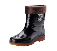 Bottes en Caoutchouc pour Homme Femme Antidérapantes Imperméables Protection Contre Les claboussures Courtes Couleur Unie Facile désinfecter de Jardin décontractées l'extérieur
