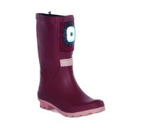 Bottes en caoutchouc Regatta Fairweather Shine pour enfants avec lampes de...