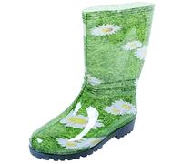 Bottes en caoutchouc vertes, marguerites RAINNY PRINT DEMAR 37/38 EU