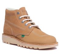 Bottes En Cuir À Lacets Kickers Kick Hi Core Pour Hommes En Tan Taille EU 39-46