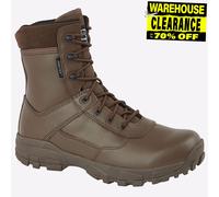 Grafters Bottes pour hommes Viper Ambush Cuir imperméable à lacets Marron