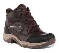 Bottes en cuir imperméable à lacets pour femmes - ARIAT - Telluride II H20 - Brun - Beige - Talon plat 36,5