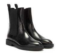Bottes en cuir noir pour femme