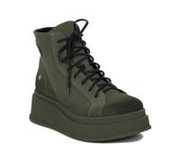 Bottes en cuir sur plate-forme solide Maciejka 06309-24 Olive 40