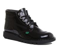 Kickers Kick Hi C, Bottes Classiques femme, Noir (Black Patent), 42 EU
