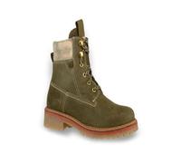 Bottes en cuir vert S.Oliver KHAKI pour femme 39 39