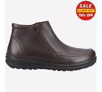 Fleet & Foster Hommes Targhee Smart Décontracté Mode Cuir Fermeture Bottes