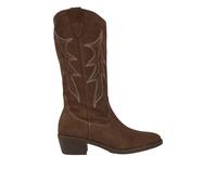 Bottes en daim femme RyÅko Cowboy Marron 39