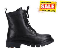 Bottes En Dentelle Noires Hush Puppies Rhea Casual Fashion Designer Pour Femmes