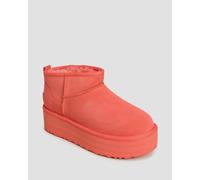 Bottes En Peau De Mouton Ugg Classic Ultra Mini Platform 1135092-vibrantcoral