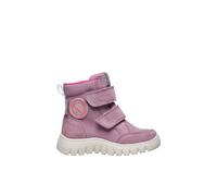 Bottes En Suède Et Tissu Technique Geminae 3 Vl Wp. Prune 34