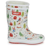 Bottes enfant filles Aigle LOLLY POP FUR PRINT Blanc 30